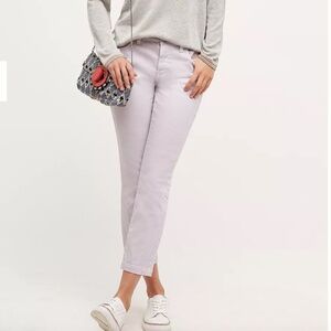 LOFT straight leg lavender color thin jeans size 29 / 8
